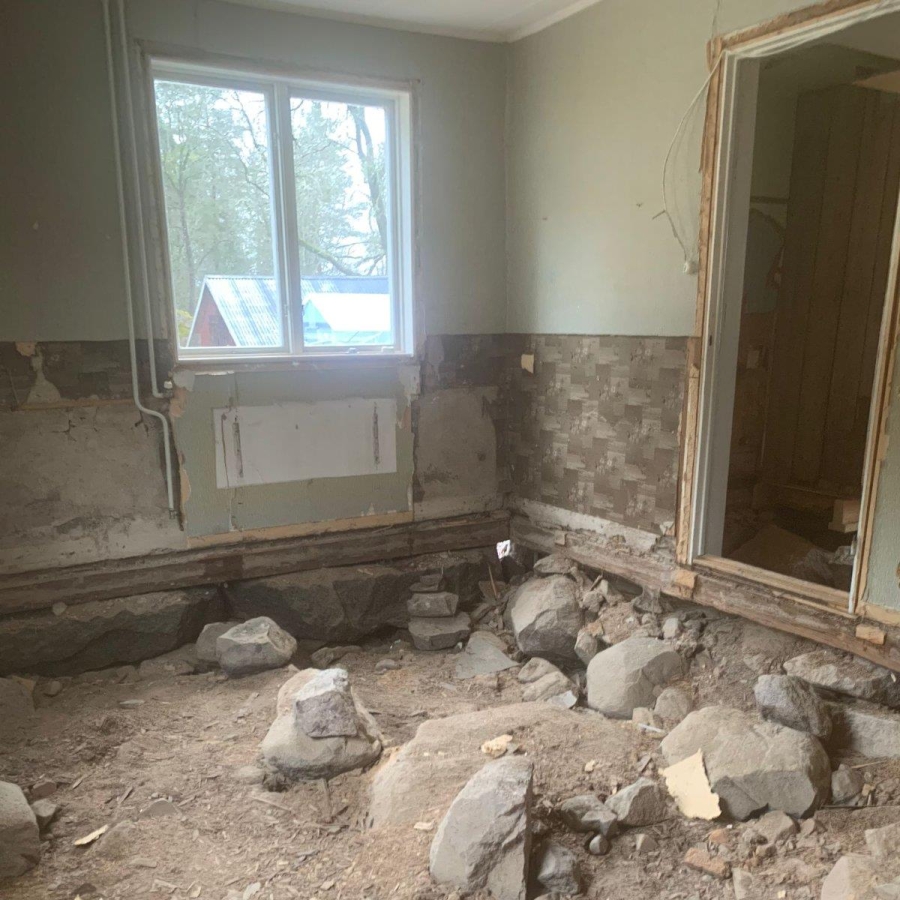 Åtgärdad svampskada