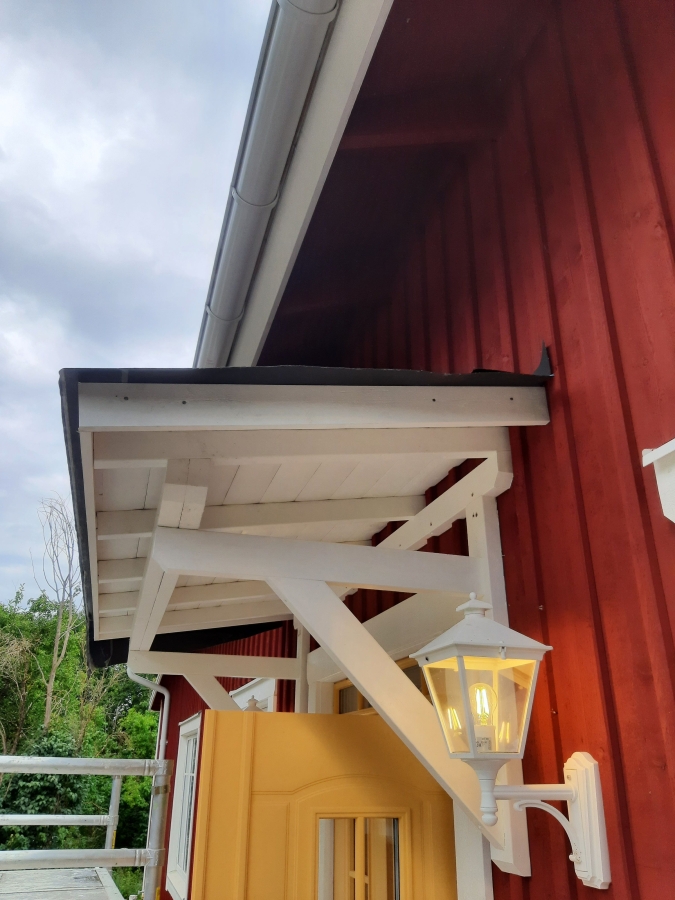 Nyproduktion av lösvirkeshus - Färdigställande