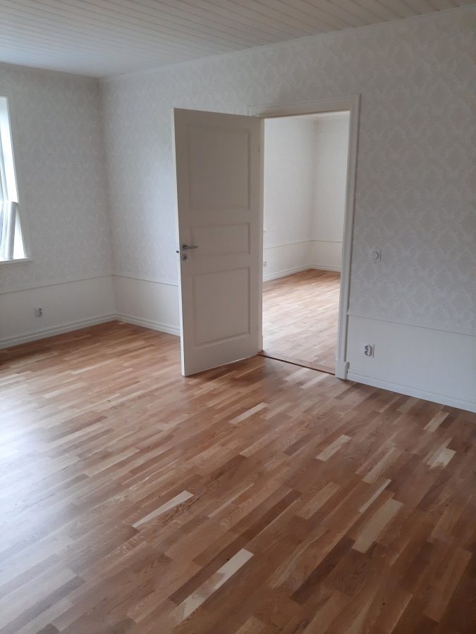 Nyproduktion av lösvirkeshus - Färdigställande