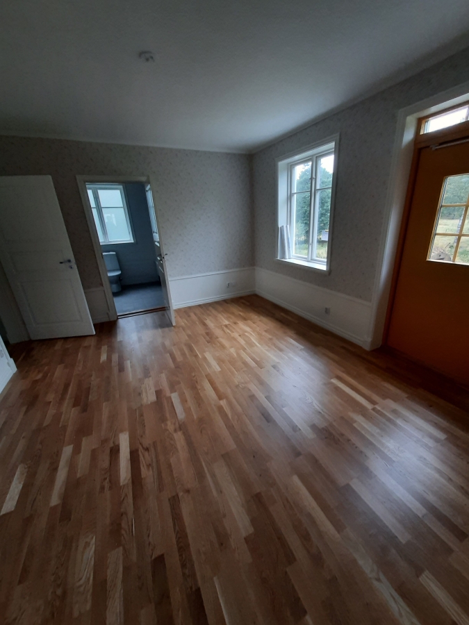 Nyproduktion av lösvirkeshus - Färdigställande