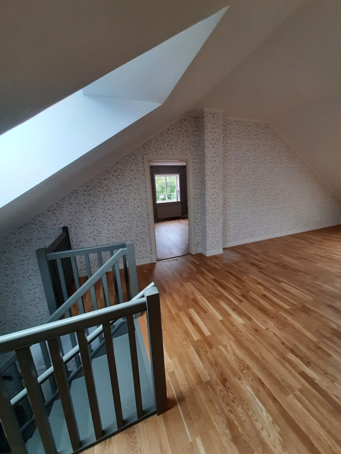 Nyproduktion av lösvirkeshus - Färdigställande