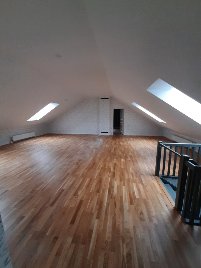 Nyproduktion av lösvirkeshus - Färdigställande