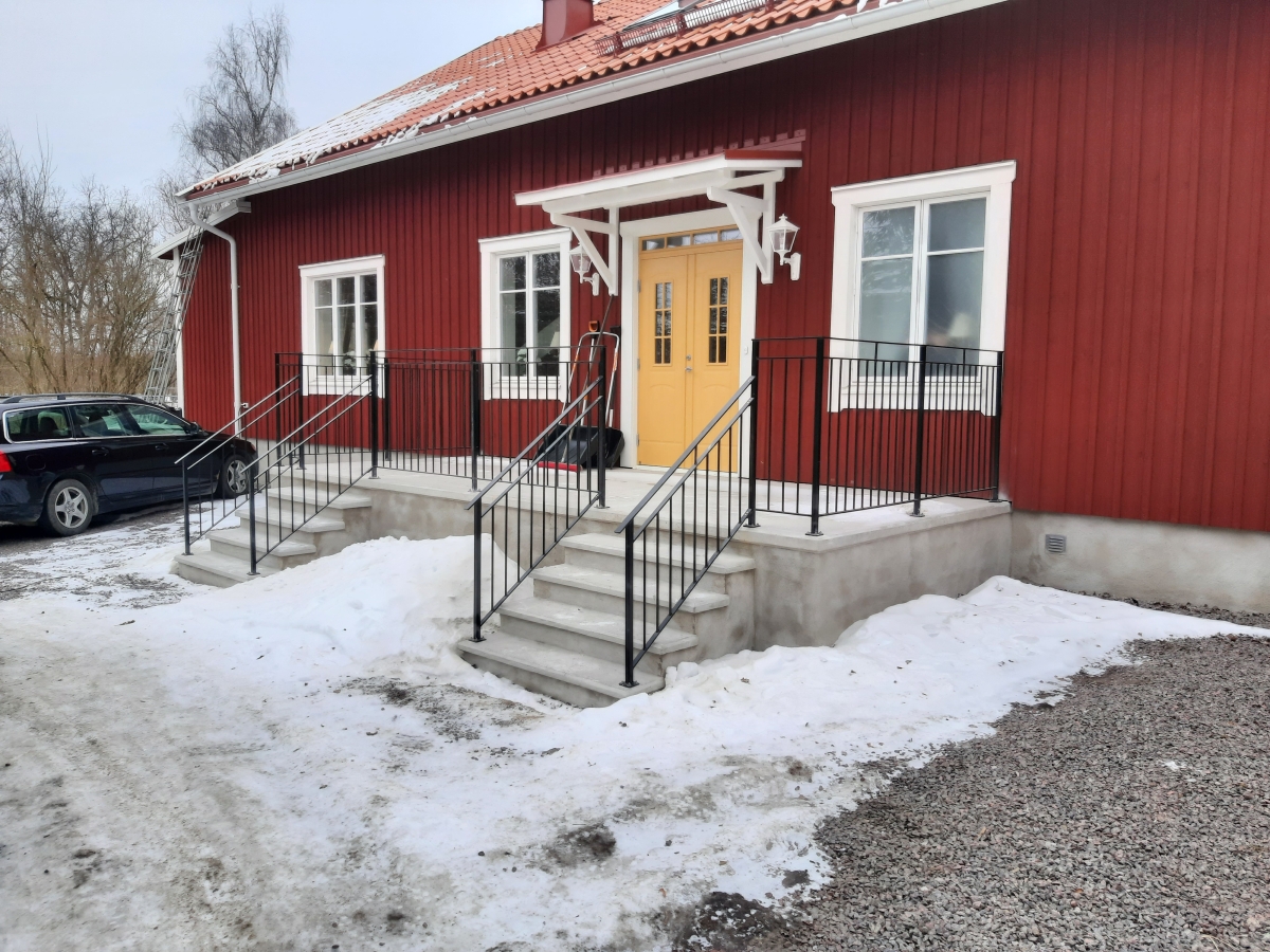 Nyproduktion av lösvirkeshus - Färdigställande