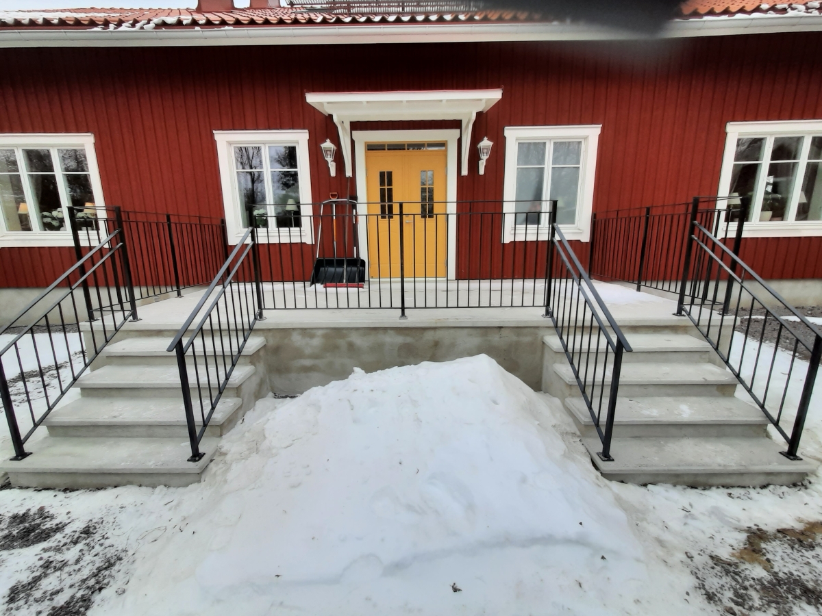 Nyproduktion av lösvirkeshus - Färdigställande