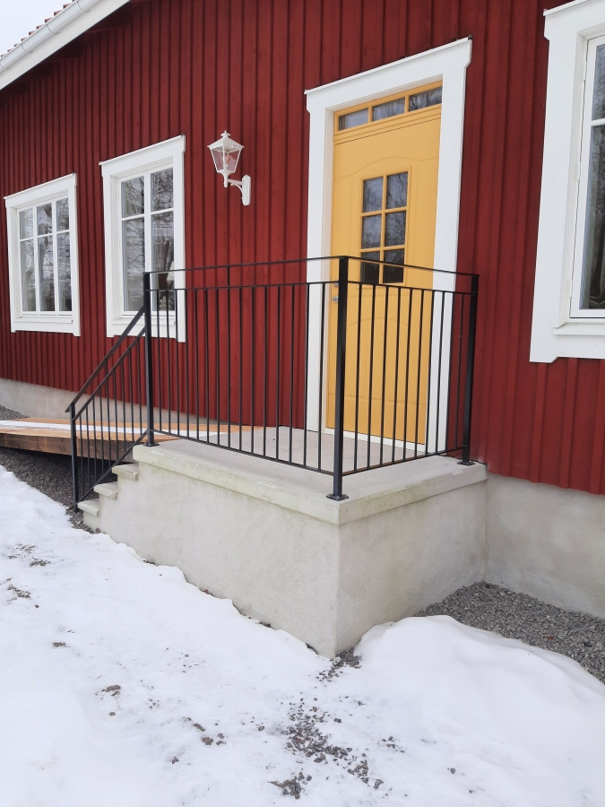 Nyproduktion av lösvirkeshus - Färdigställande