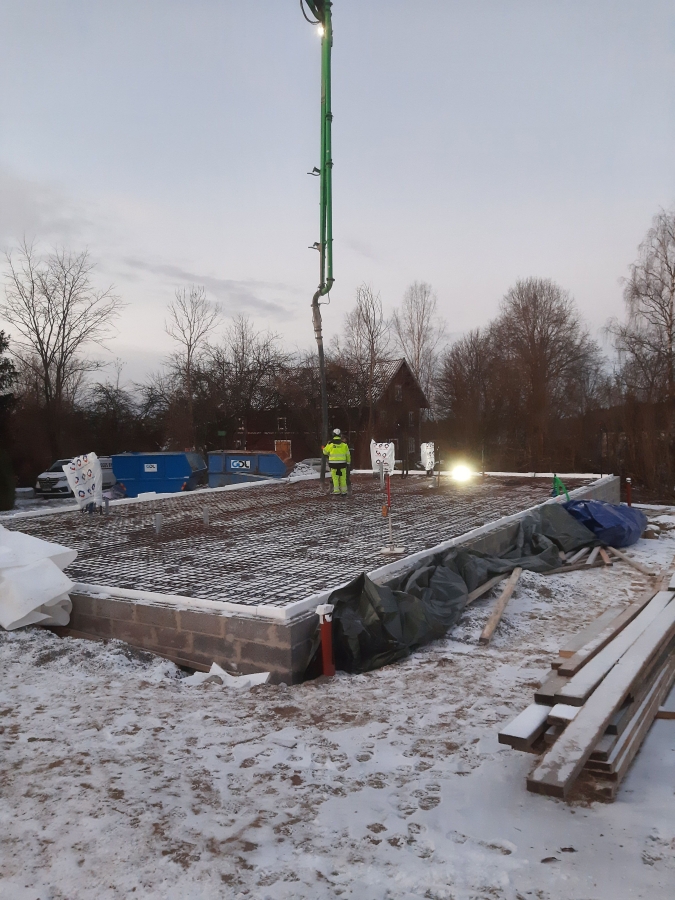 Nyproduktion av lösvirkeshus - Uppbyggnad