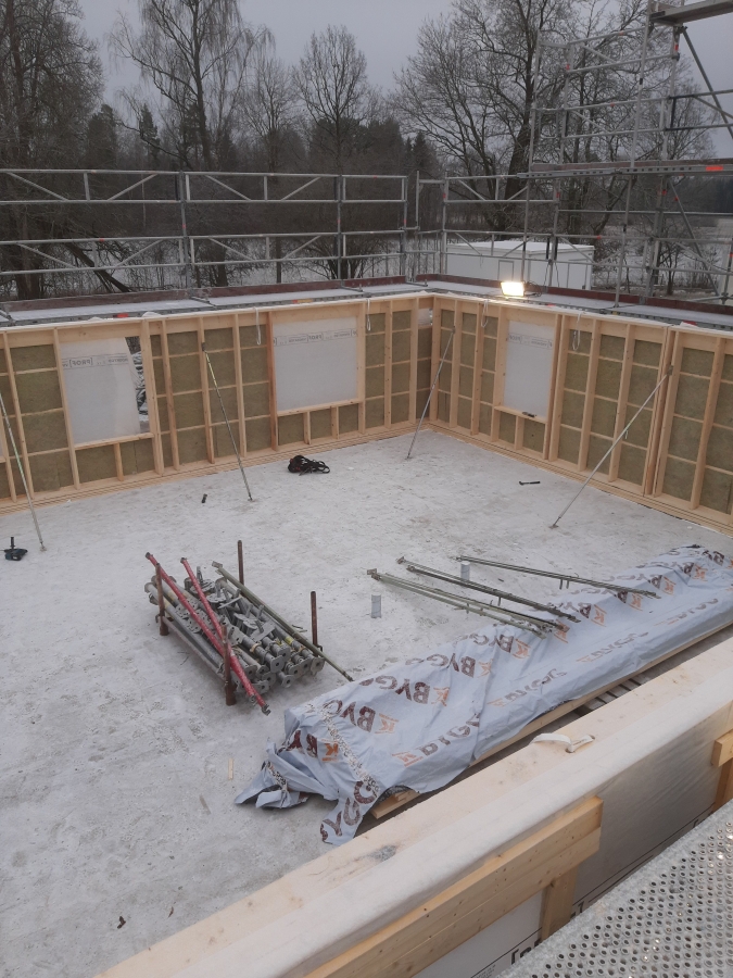 Nyproduktion av lösvirkeshus - Uppbyggnad