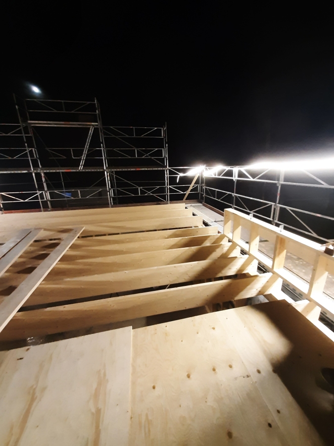 Nyproduktion av lösvirkeshus - Uppbyggnad