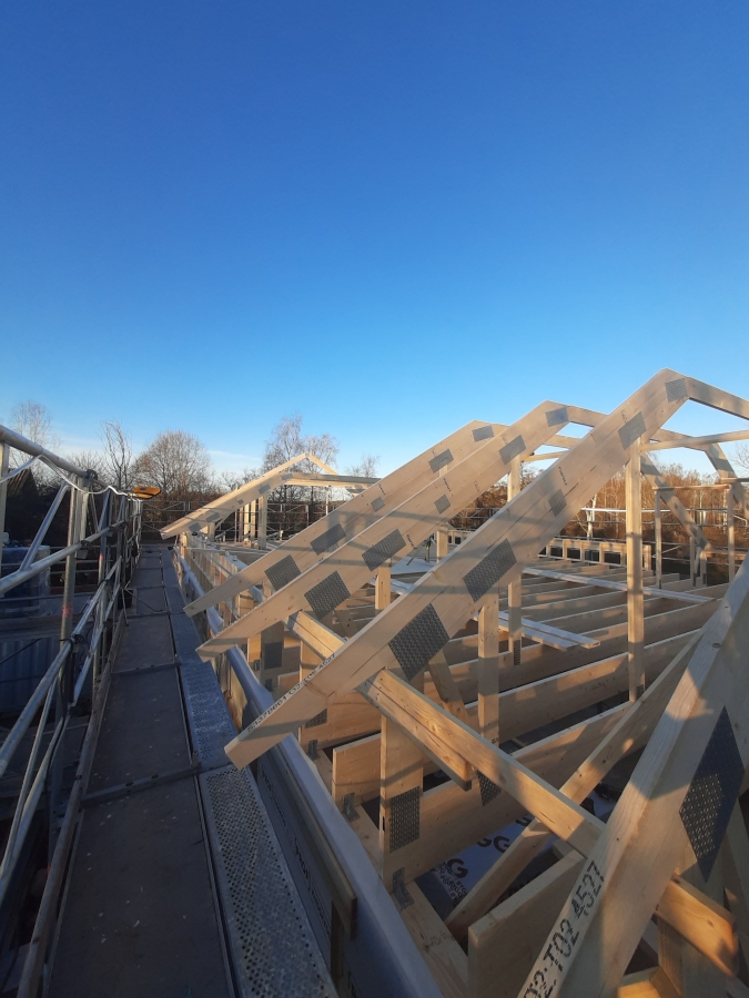 Nyproduktion av lösvirkeshus - Uppbyggnad