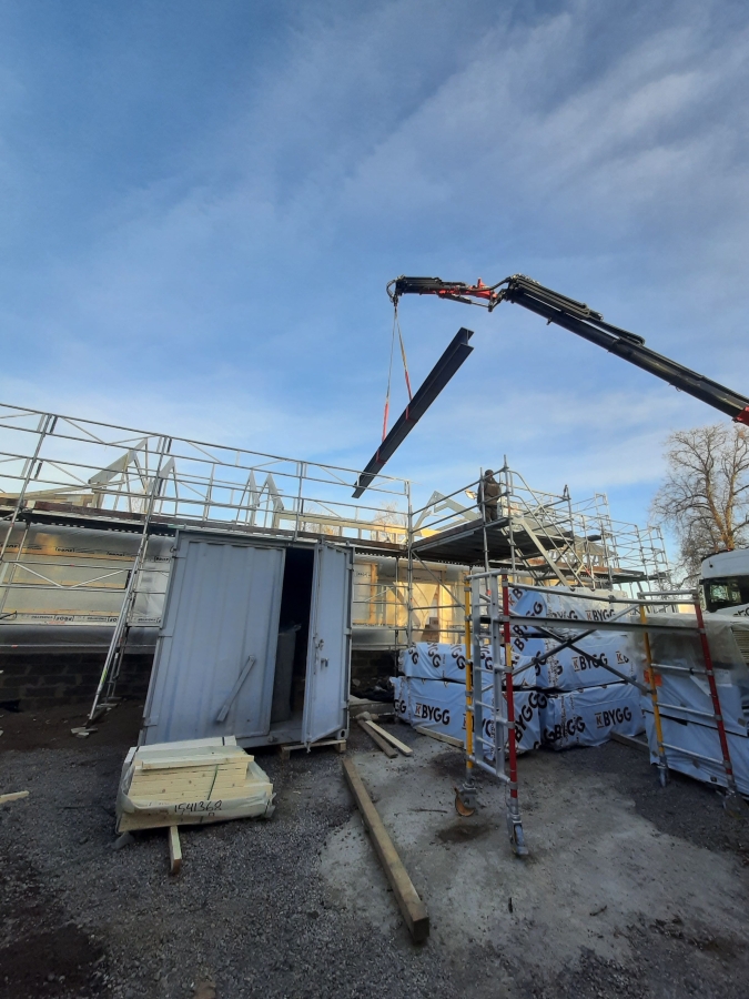 Nyproduktion av lösvirkeshus - Uppbyggnad