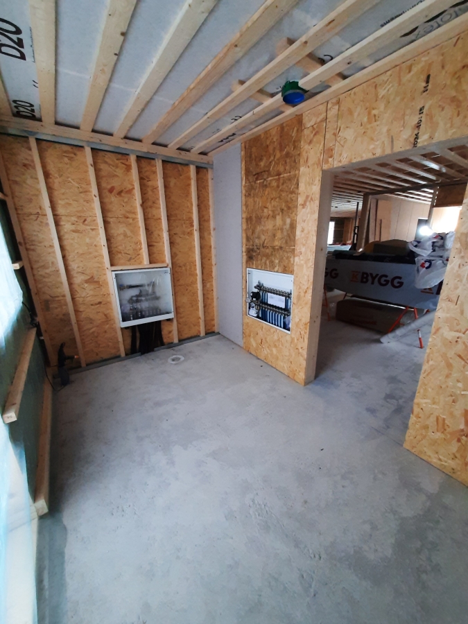 Nyproduktion av lösvirkeshus - Uppbyggnad