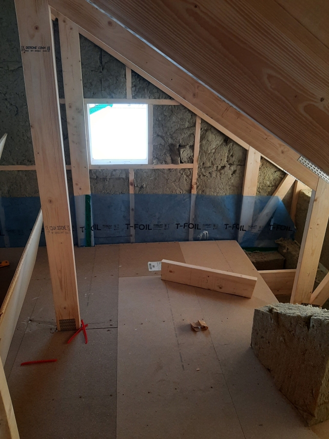 Nyproduktion av lösvirkeshus - Uppbyggnad