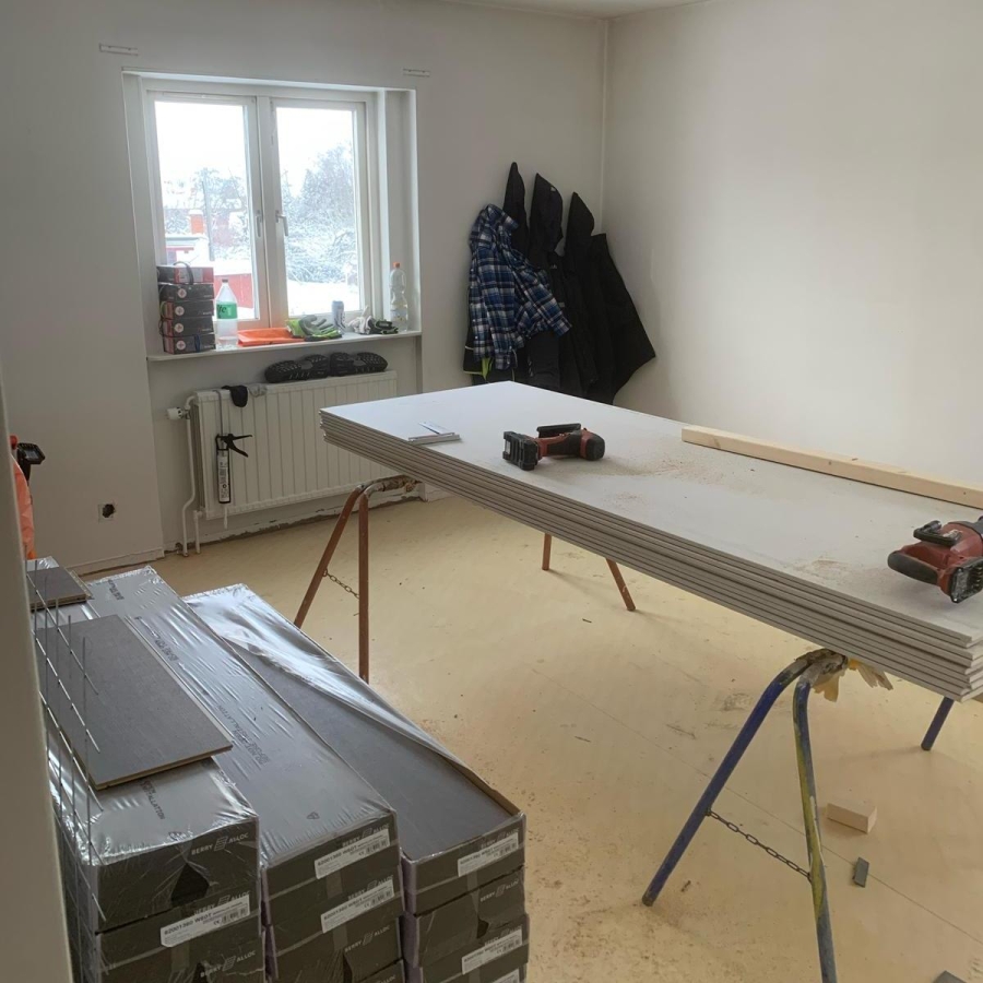 Renovering av lägenhet