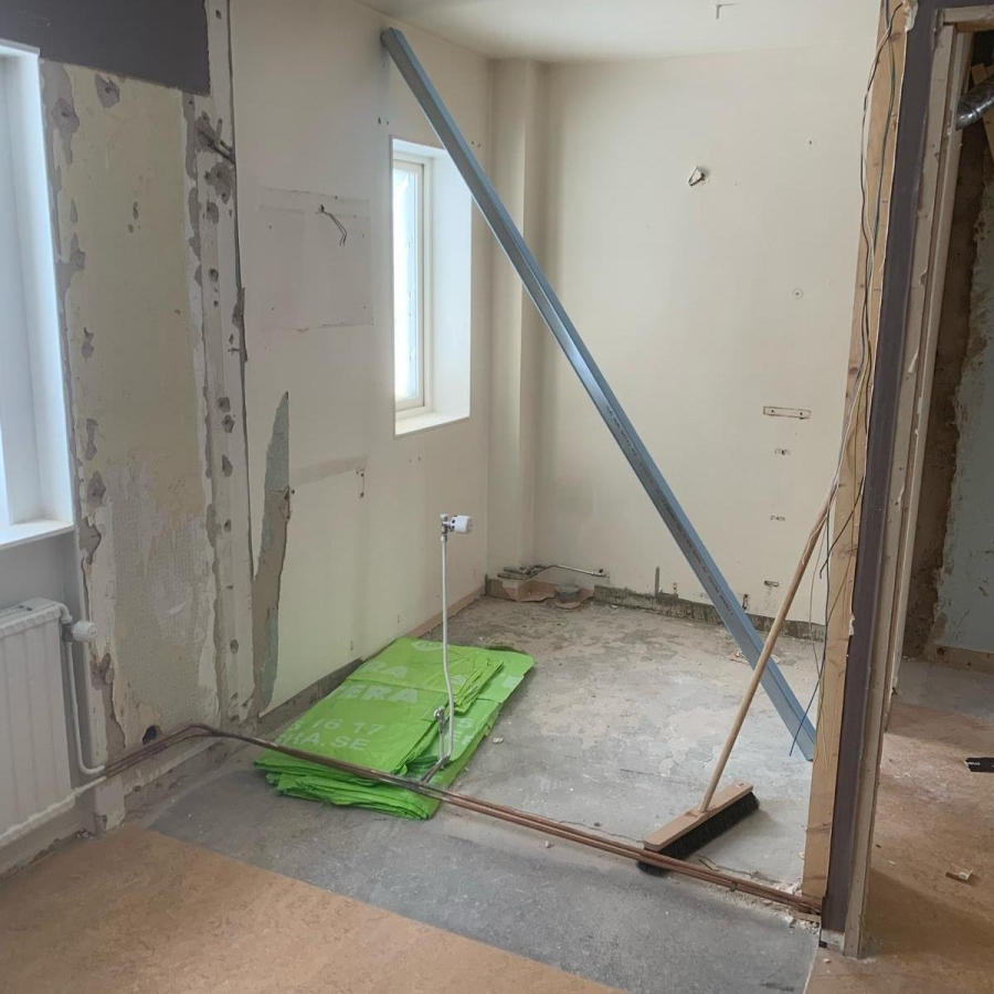 Renovering av lägenhet