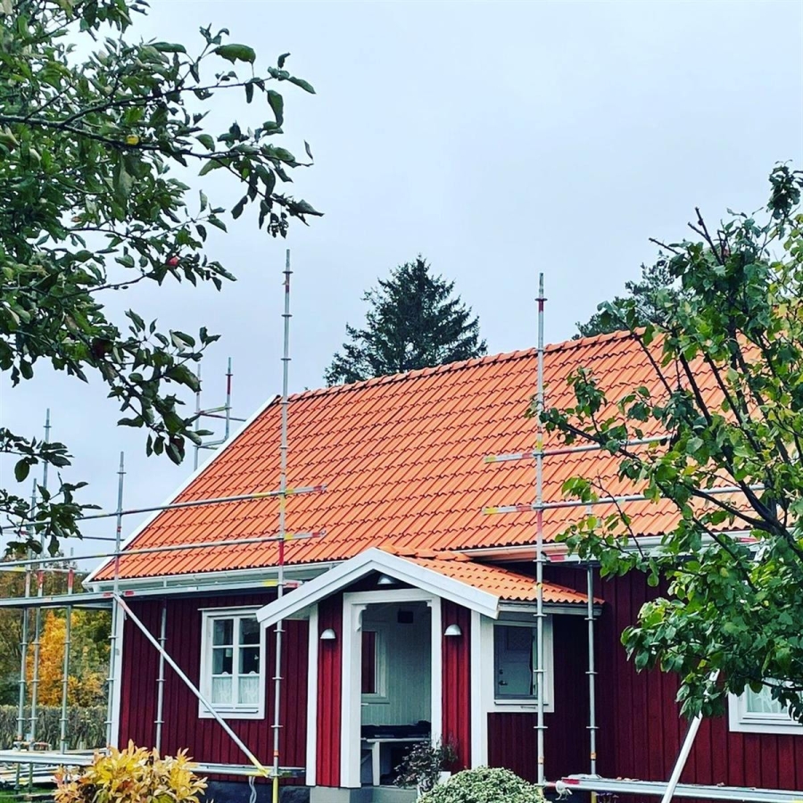Takbyte och nya vindskivor